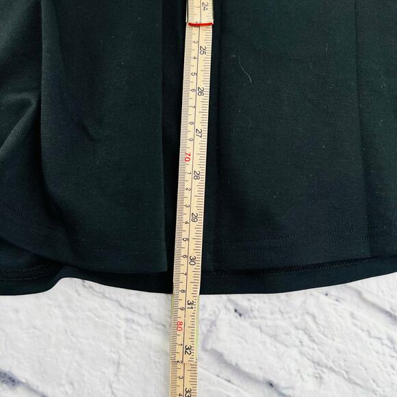 NOT FOR SALE    NWT OGL Women's Flared Maxi Skirt Small Black Elastic Waistband - Picture 6 of 7